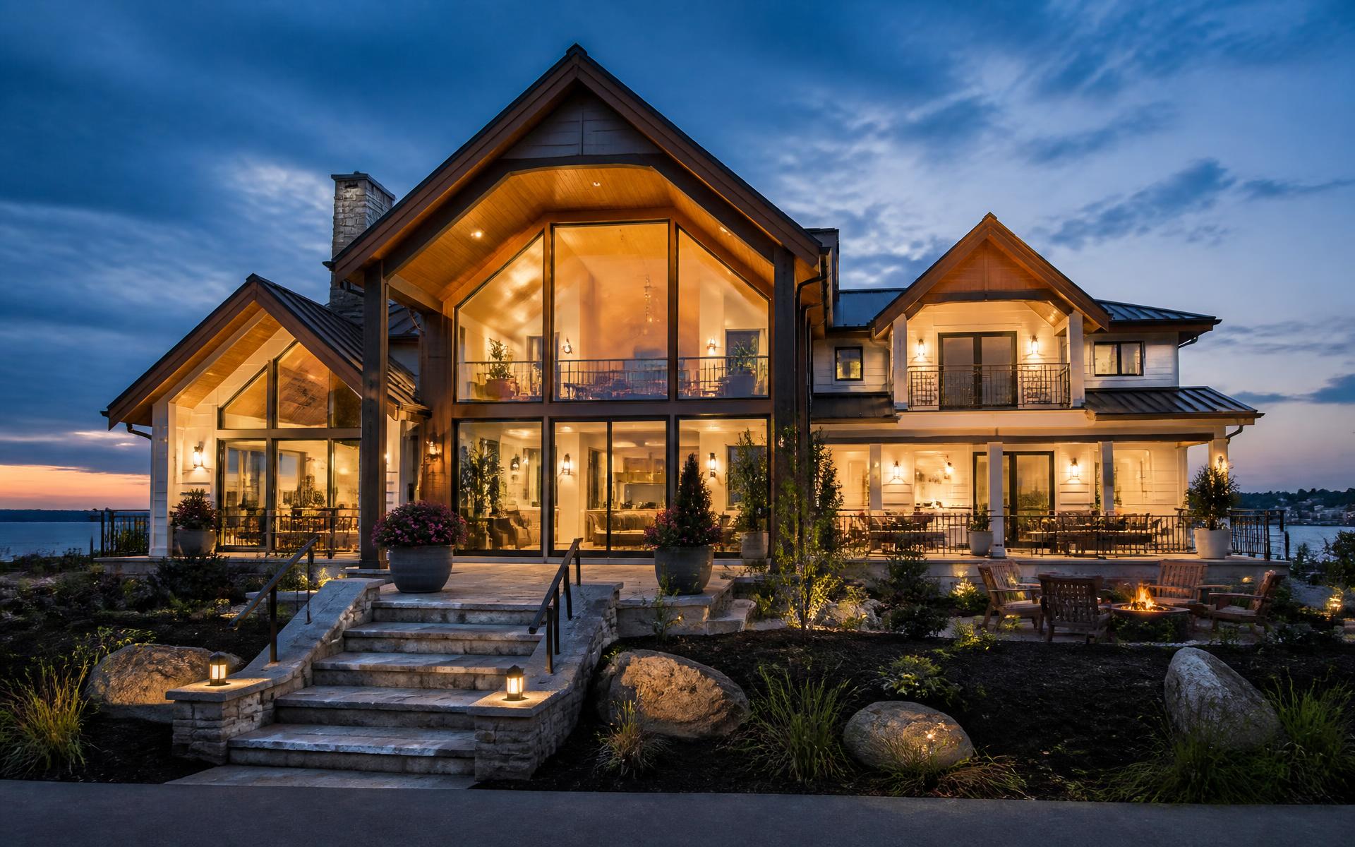 Luxury coastal custom home built by MC2 Contracting Solutions in Wilmington, North Carolina