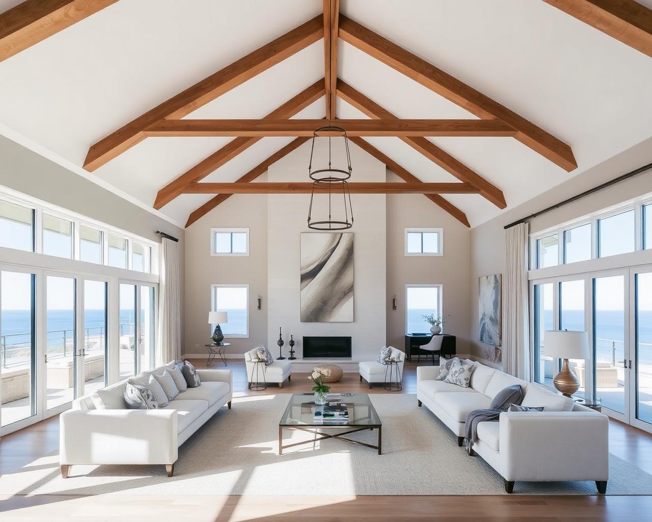 Oceanfront Great Room — Wrightsville Beach · Full Renovation