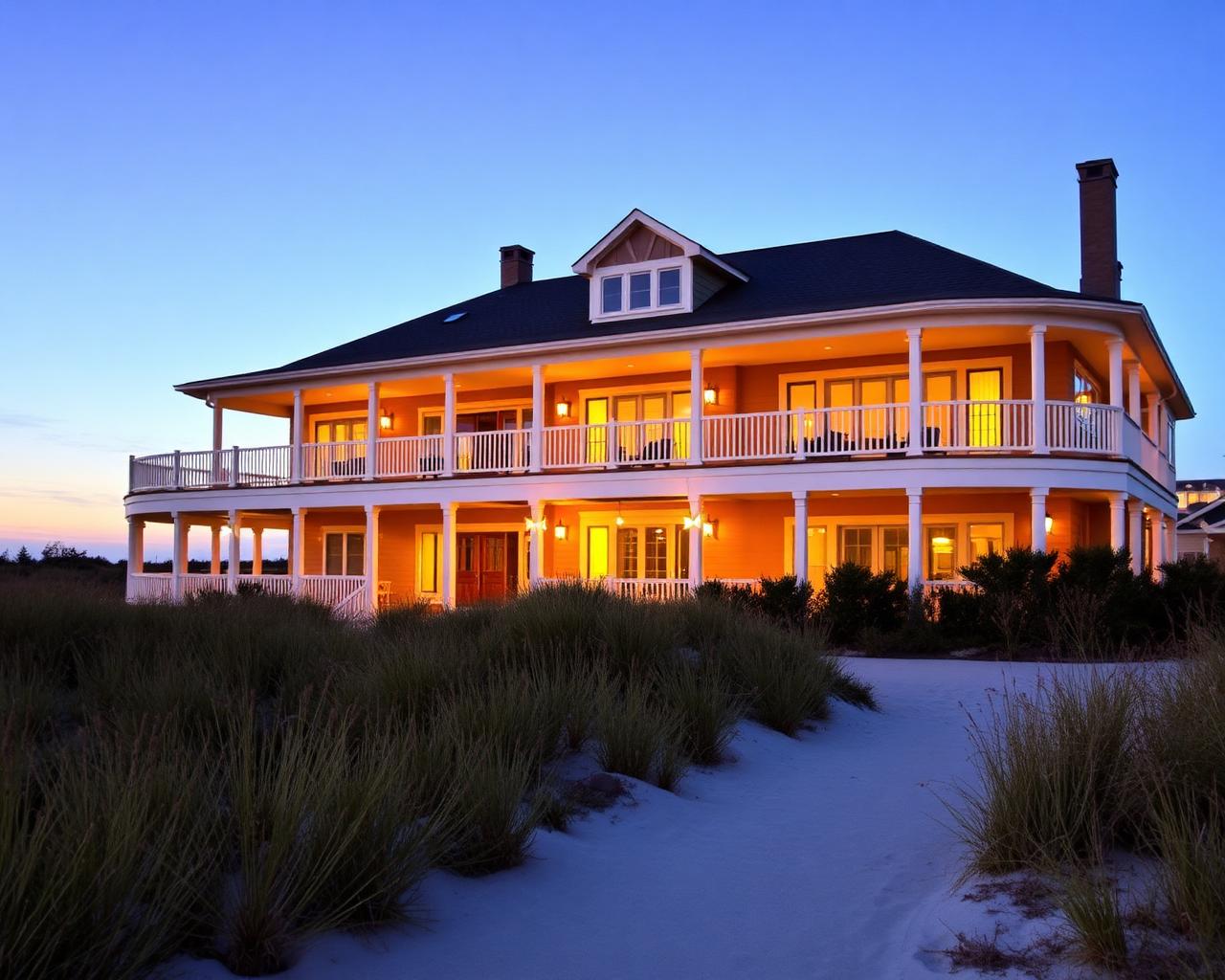 Coastal Porch Rebuild — Figure Eight Island · Exterior Package